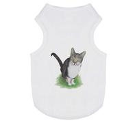 'Tabby Cat' Pet Dog/Cat T-Shirt (PT00080315)