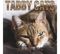 Tabby Cats Calendar 2026: 12 Months Organizer For Home & Office From January to December