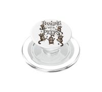 Tabby Cats Hanging With Best Friends Spiderwebs Spider Web PopSockets PopGrip for MagSafe