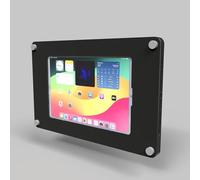 TABcare Acrylic Wall Mount Floating Frameless Display Case with Metal Standoff for iPad mini 6/7 (Black)