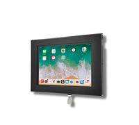TABcare Locking Security Metal Case for Apple iPad 10 10.9" 2022, iPad 11" 2025 Tablet for Kiosk, POS, Store, Show Display (Black)