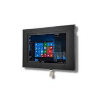 TABcare Locking Security Metal Case for Lenovo TAB M10 FHD Plus 2nd Gen Supports Wall Mount 75/100 mm VESA (Black, TAB M10 Plus Gen 2)