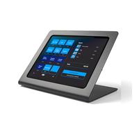 Tabdoq Anti-Theft iPad Stand For Desk | Secure Metal Tablet Stand for Business POS & Retail | Compatible With iPad Air (2024) 13 inch & Pro 3rd, 4th, 5th & 6th generation 12.9-inch | Black