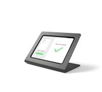 Tabdoq Anti-Theft iPad Stand For Desk | Secure Metal Tablet Stand for Business POS & Retail | Tablet Holder Compatible With iPad 10th Gen. (2022) & 11th Gen. A16 (2025) | Black