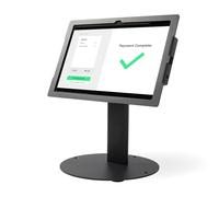 Tabdoq Lite Freestanding Samsung Tablet Stand | Secure, Rotatable, Tiltable Tablet Holder | Weighted Base For Counters & Desks | Samsung Galaxy TAB A9+ | 11 inch | Black