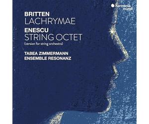 TABEA ZIMMERMANN - ENESCU STRING OCTET OP. 7. BRITTEN LACHRYMA - CD - B123z