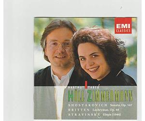Tabea Zimmermann - Shostakovich, Britten & Stravinsky: Sonata, Op. 147, Lachrymae, Op.48 & Elegie (1944)