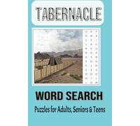 Tabernacle: Word Searches with Easy to Read Print about Book of The Tabernacle and More | 6x9 inches, 110 ... Puzzles ... Gift for Travels and Free Times