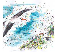 Tabitha Corbett 'My Mate for Life' Loyal Albatrosses Artistic Greeting Card TCAB004