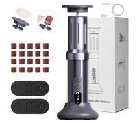 TABKSOLA Electric Callus Remover, 2-in-1 Electric Callus Remover Feet, Effective Against Dead Skin, Strong Callus and Cracked, Dry Feet