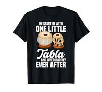 Tablaist Percussionist He Started Instrument Tabla T-Shirt