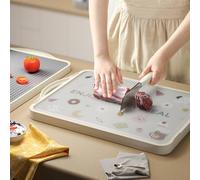 Tablas De Cortar De Acero Inoxidable para USO Domé,Tabla para Cortar Carne - Accesorios De Cocina para Restaurante, Camping Y Viajes12.6x16.34 Pulgadas