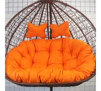 table 2 Person Hammock with Removable Cush & Machine Washable Egg Pillow Cover for Indoor & Outdoor Use Perfect for Garden & Beach Relaxat