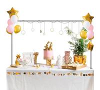 Table Arch Stand, Metal Adjustable Arch Stand, Table Clamp Display, Multipurpose Reusable Tables Frame, Balloon Flower Frame For Weddings, Christmas