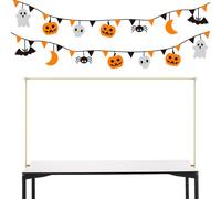 Table Arch Stand with Clamps - Table Arch Stand Adjustable, Over The Tables Rod Stands, 250x123x3cm, Dining Background Rack for Daily Swing Event Catering Wedding Halloween Vendor Picnic Dessert
