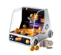 Table Basketball Game - Interactive Launch Toy, Compact Design ABS Ball Thrower Toy | Office Basketball Basket Shooting Machine | Indoor Game For Indoor Place