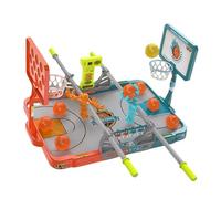 Table Basketball Game Toy | Small Basketball Board Game Kit | Mini Tabletop Games with Timer Function for School, Home, Team Building, Travel, Parties