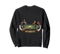 Table Before Ego Billiards Strategy Art Sweatshirt