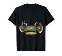 Table Before Ego Billiards Strategy Art T-Shirt
