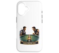Table Before Ego Pool Strategy Art Case for iPhone 16
