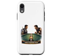 Table Before Ego Pool Strategy Art Case for iPhone XR