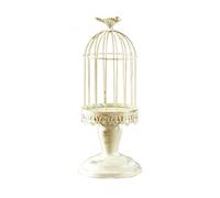 Table Candle Holders Vintage European Style Birdcage Candlestick Home Decoration High Foot Candlestick Decoration Candle Holder for Home(Large)