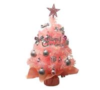 Table Christmas Tree - Mini Christmas Tree | Miniature Christmas Tree | Small Christmas Table Tree | Desktop Miniature Tree with Ornaments for Entryway, Window and Shelf