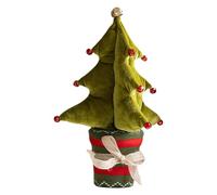 Table Christmas Tree - Office Holiday Ornament, Mini Festive Decoration, Decorative Crafts for Holiday Party Table, Home Exhibition and Photo Props, 9.06 x 13.39 Inches