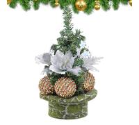 Table Christmas Tree, Small Christmas Tree, Miniature Table Tree Ornaments - Small Christmas Tree, Christmas Decoration for Home, Hall, Home