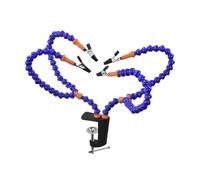 Table Clamp Soldering Iron PCB Fixture Helping Hands Soldering Crafts Jewelry Hobby Workshop Helping Station(N-SS4-BK)