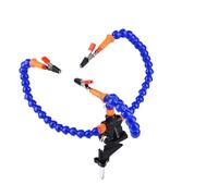 Table Clamp Soldering Station L/E/D Glasses Magnifier Lamp DIY Soldering Third Hand Flexible Arms Welding Stand Repair Tool