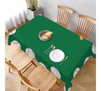 Table Cloth Baseball Balls And Bats Frame Tablecloth Decoration Tablecloths Scratch Resistan Tabletop Decoration For Party Kitchen Indoor 137X183CM