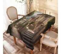 Table Cloth Italy Tuscan Tabletop Decoration Durable Tablecloth Decoration Tablecloths For Home Kitchen Indoor 137X183Cm