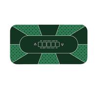 Table Cloth - Poker Surfaces Cover, Card Game Mat, Holdem Layout, Anti Slip Felt Covers | Waterproof Large for Professional Party Tournament Use