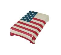 Table Cloth Rectangle Vintage American Flag Table Cloth Oil-Proof Soft Square Tablecloth, For Picnic, Banquet, Weddings, 137x183cm