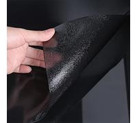 Table cloth Rectangle Waterproof,Table Protector,PVC Table Cover Dining Coffee Desktop Mat,Durable,Waterproof, Easy to Clean,Black (Thickness:1.6mm,Size:60x120cm/23.6x47.2in)