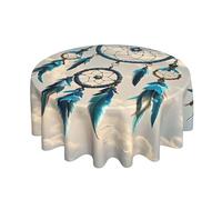 Table Cloths for Rectangle Tables 152x152 cm Waterproof Farmhouse Table Cloth Native Dream Catcher Tablecloths Washable Wrinkle Free Table Cover for Dining Table Weddings Events Party Buffet