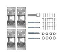 Table Corner Brackets Braces 95mm Complete Set With Spanner