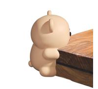 Table Corner Protectors, 4-Pack Cute Animal-Shaped Edge Guards, Soft Silicone Safety Bumpers for Furniture Corners on Toilet, Kitchen Sink, Bedside Table, and More, 1.38x0.98 inches