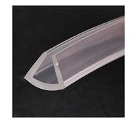Table Corner Protectors for Shape Channel Edge Trim Seal SED to The Edge of The Kitchen, Transparent, 10 Meters,7mm x 8mm(12mm X 13mm)