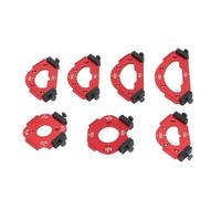 Table Corner Router Jig Set, Aluminum Alloy Router Radius Template Kits with R10 - R60 Sizes, Woodworking Trimming Tools for Inside and Outside Corners