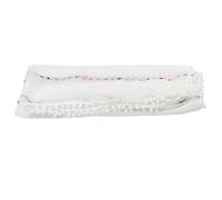 Table Cover Featuring For Rainbow Candy Yarn Pattern, Suitable for Coffee Tables in Coffee Shops and Homes, Multiple Size Options for Various Tables (140 * 140)
