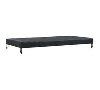 Table Cover Plain Black Fabric Outdoor Home Textile Tablecloth Dining vidaXL