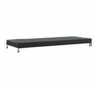 Table Cover Plain Black Fabric Outdoor Home Textile Tablecloth Dining vidaXL