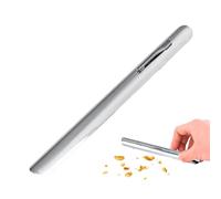 Table Crumb - Bread Scraper, Anti-Rust Metal, Table Cleaner | Portable Crumber Cleaning Supplies, Stainless Steel Table Crumber Set for Hotels, Homes, Restaurants Gold/Silver Color