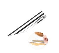 Table Crumb Sweepers,Stainless Steel Table Crumbers with Pocket Clip for Servers Waiters Waitresses,Quick Cleanup for Tablecloth in Restaurant Home