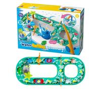 Table D’Eau Enfant 4-8 Ans - Jeu Aquatique Extérieur Avec Accessoires, Table D’és Pour, Favorise La Motricité Fine Et La Créativité, Parfait Pour Jardin, Terrasse, Vacances, Jeu Ludique