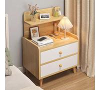 Table de chevet avec tiroir - Meuble de rangement polyvalent pour chambre et salon