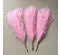 Table Decor,6Pcs 45cm Reed Pampas Grass Wedding Home Arrangement Pink Milky White Brown Black Artificial Reed Artificial Flowers Pink