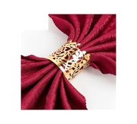 Table Decor Napkin Rings, Napkin Rings 200pcs Paper Rose Flower Leaf Vine Laser Cut Foil Holder Multicolor
